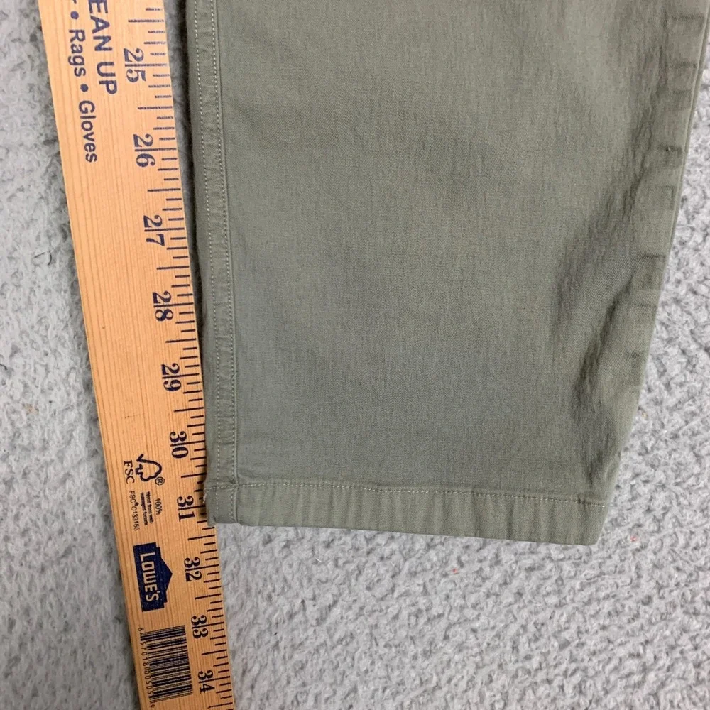 Lululemon ABC Pant Men's 31 x 31 Grey Sage Garment Dyed Washed Slim Fit 5 Pocket